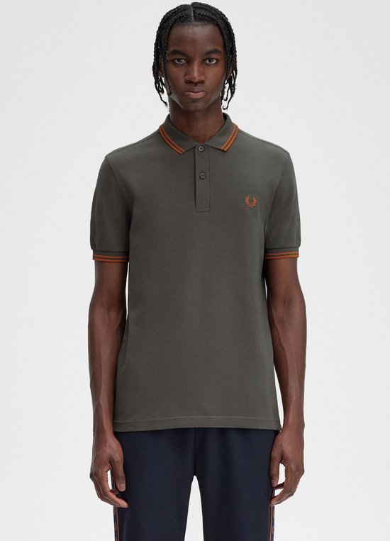 Fred Perry Twin Tipped Fred Perry Shirt - Groen