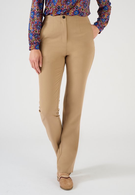 Foto: Damart broek met effect platte buik dames bruin 48