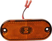 Aspock Flatpoint 3 - oranje/gele markeringslamp - 2-Aderige kabel met doorverbinders - LED
