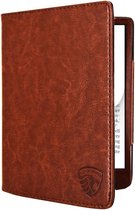Luxe Hoes Geschikt voor Pocketbook Inkpad 4 Beschermhoes Cover Cognac Bruin