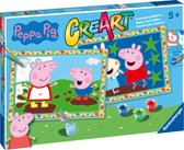 Ravensburger CreArt Peppa Pig - Peinture par numéro pour enfants