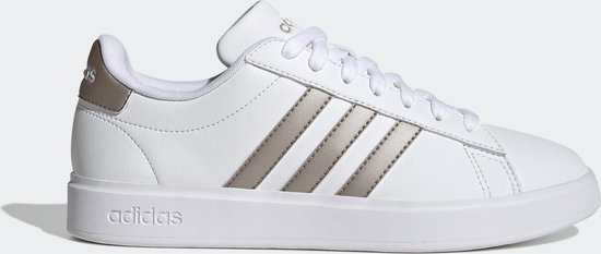 adidas Sportswear Grand Court Cloudfoam Lifestyle Court Comfort Schoenen - Unisex - Wit- 38
