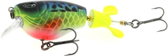 Rozemeijer Fat Dizzy 9cm - 23g - haak 4 - Kleur : SFT van Rozemeijer — afbeelding 3