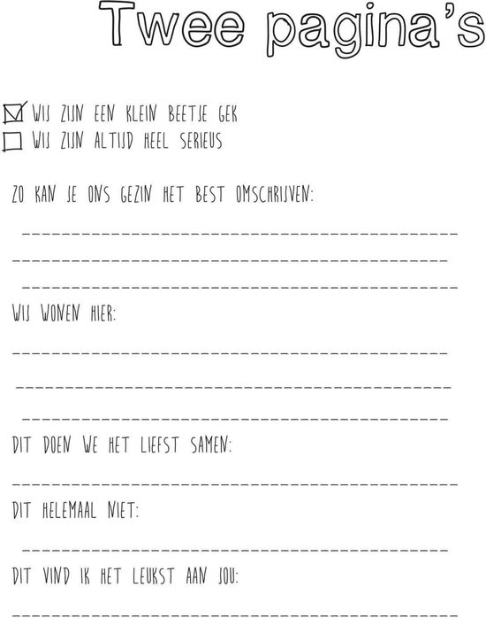 Bucketlist - Het Bucketlist Boek voor ouders