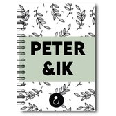 Studio Ins & Outs Invulboek 'Peter & ik' - Groen