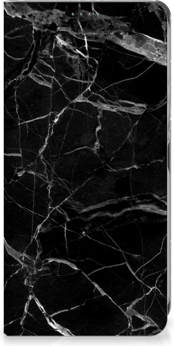 Nokia XR21 Standcase Marmer Zwart - Origineel Cadeau Vader