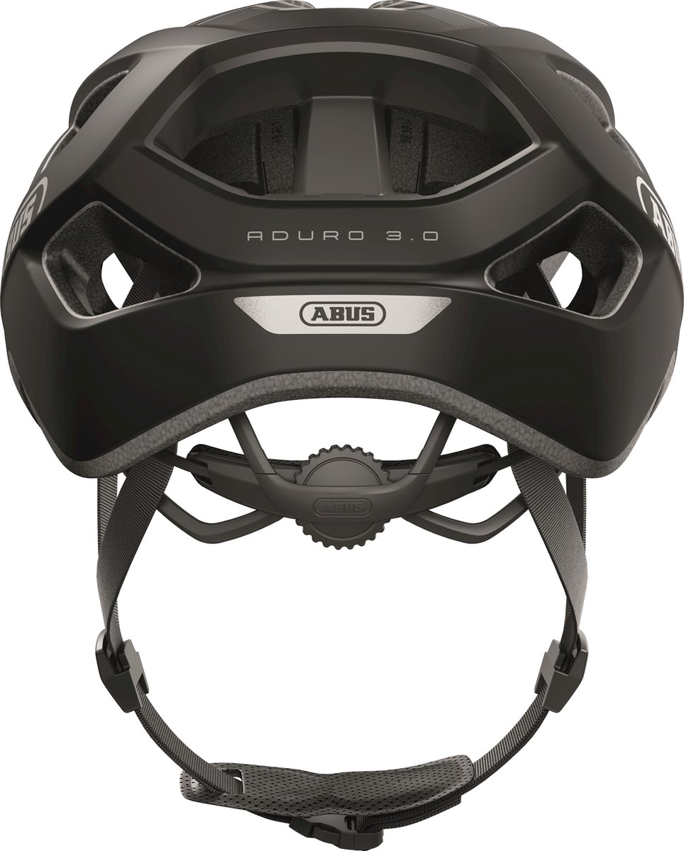 Fietshelm ABUS ADURO 3.0 race black S - 51-55 cm - zwart - Geschikt voor gebruik op elektrische fietsen - stadsfietsen - 280 g