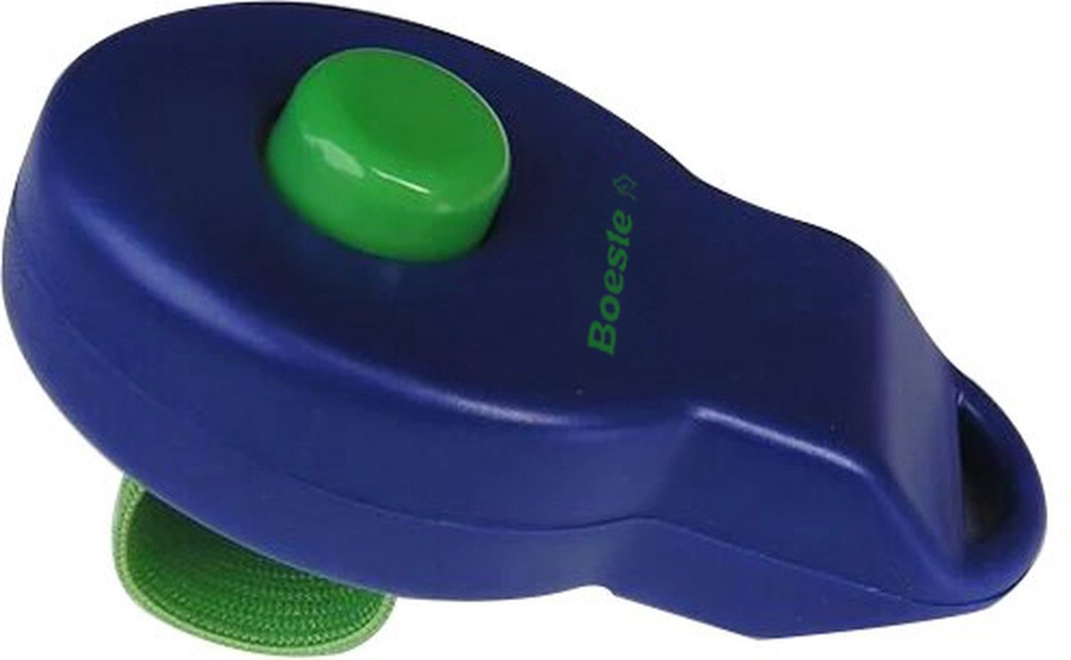 Boeste® Huisdier Clicker - Train Je Huisdieren Positief en Duurzaam - Blauw