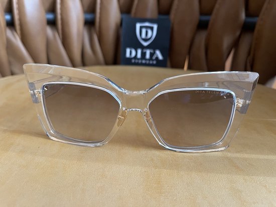 DITA dames zonnebril CRYSTAL GOLD - DITA TELEMAKER DTS704 KRISTAL GOUD LIMITED EDITION van DITA — afbeelding 2