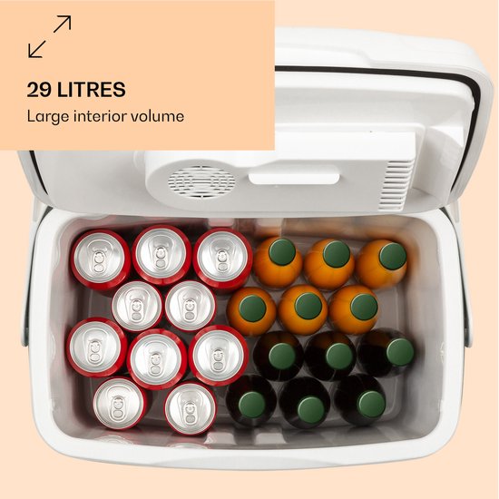 BeerBelly 29 elektrische koelbox koel-& warmhoudfunctie USB-poort eco-functie van BeerBelly — afbeelding 4