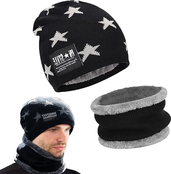 Homme Hiver Bonnet Elasticité Chaud