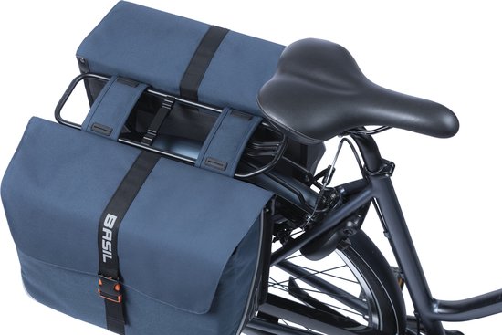 Basil Forte Dubbele fietstas - Blauw - 35 Liter van Basil — afbeelding 4