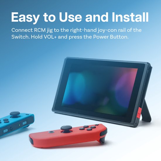 MMOBIEL RCM Jig Clip - Short Connector Geschikt voor Nintendo Switch - RCM Loader - Joy-Con Herstelmodus Dongle Tool - Gebruikt om het Archief te Wijzigen, de Simulator te Spelen - Rood - MMOBIEL