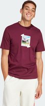 adidas Sportswear All Day I Dream About... Graphic T-shirt - Heren - Bordeaux- S