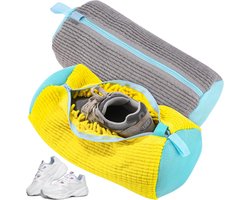Multifunctionele Schoenwaszak 2 stuks - 360 graden fleece reiniging voor wasmachine en droger