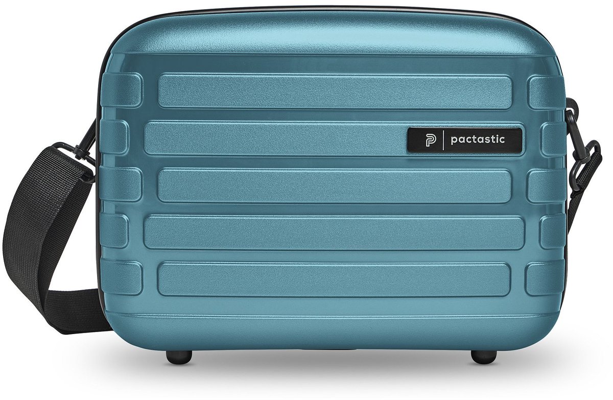 Pactastic Cosmetische tas Collection 04 Beauty Case Ice Blue - Metallic Blauwgrijs