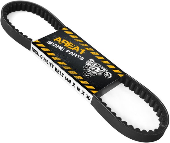 V-riem 669x18x30 GY6 50cc 10 inch – hoogwaardige vervanging voor 4-takt ...
