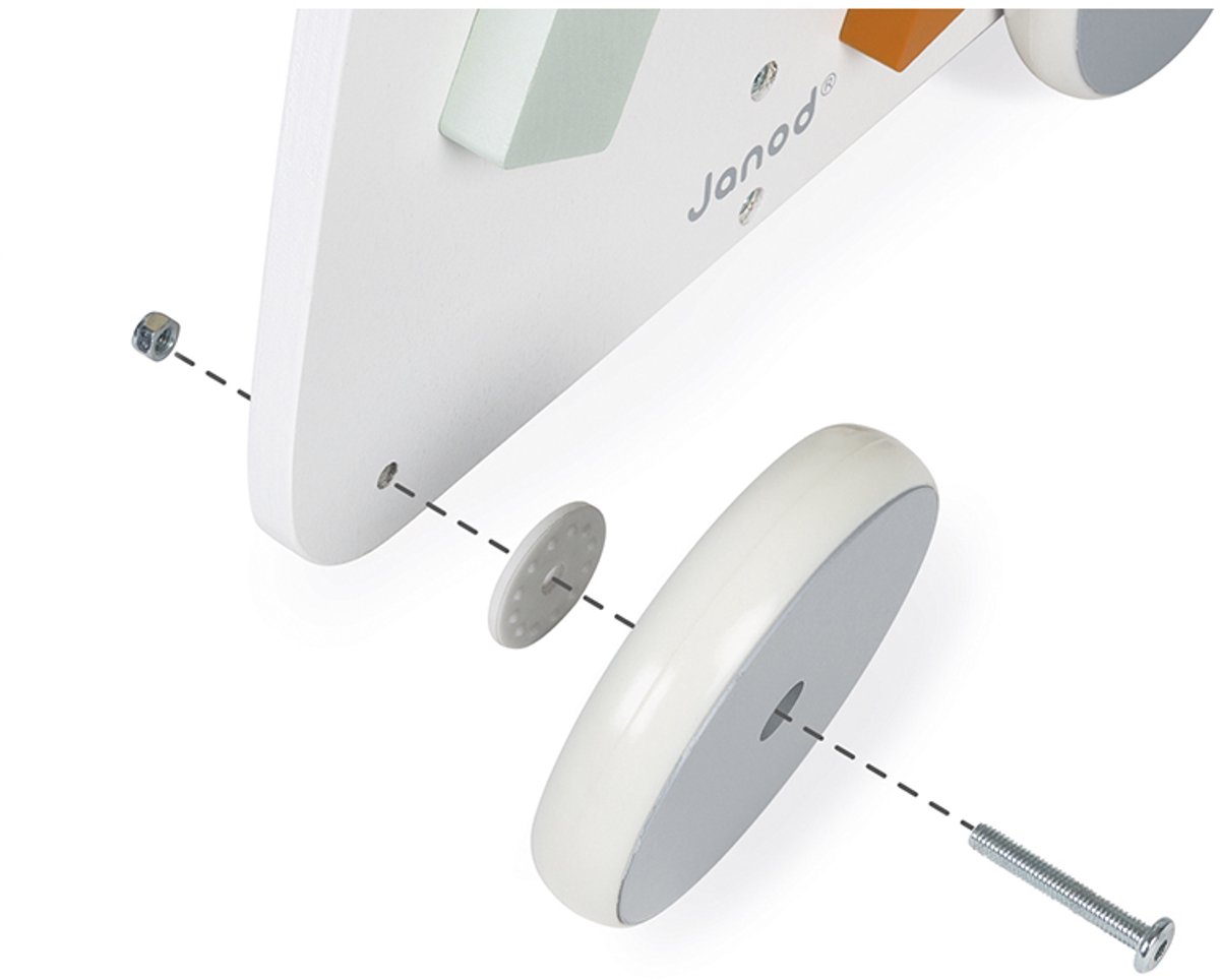Janod - Sweet Cocoon - Multi-activiteiten loopwagen — afbeelding 8