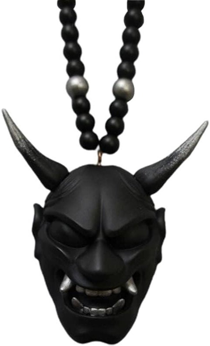 Ronte - Auto Opknoping Hanger met Samurai Kabuto Helm en Japanse Oni Thema, Achteruitkijkspiegel Charme voor Auto - Stijlvol Ontwerp met Oosterse Invloeden