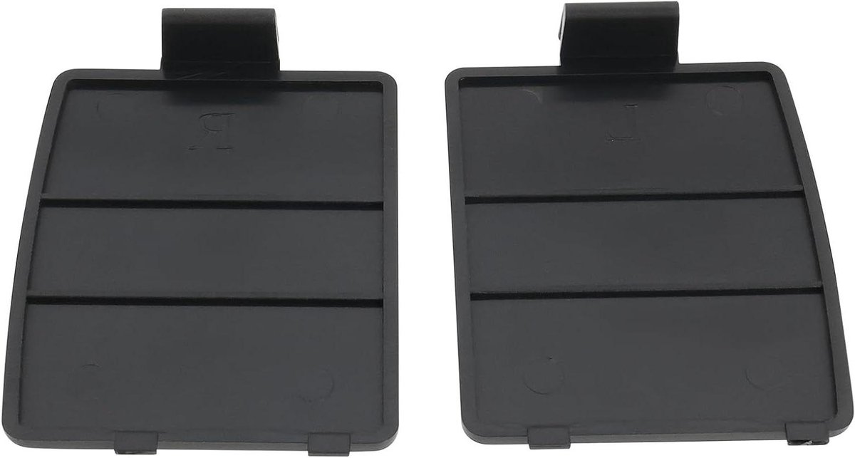 Ronte - Batterij Cover Set Vervanging Accessoires - SEGA Game Gear Compatibel - Zwart