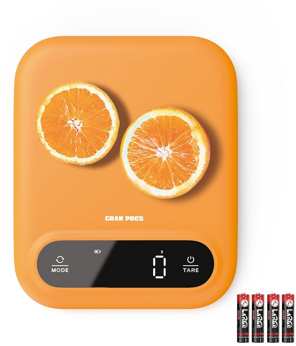 Digitale keukenweegschaal 5kg 0,2g - LED-display, tarrafunctie, gram/oz weging