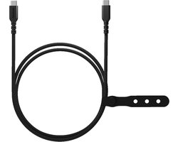 Fairphone LongLife USB-C naar USB-C/USB-A Oplaadkabel - 240W - 2,5 meter - Zwart