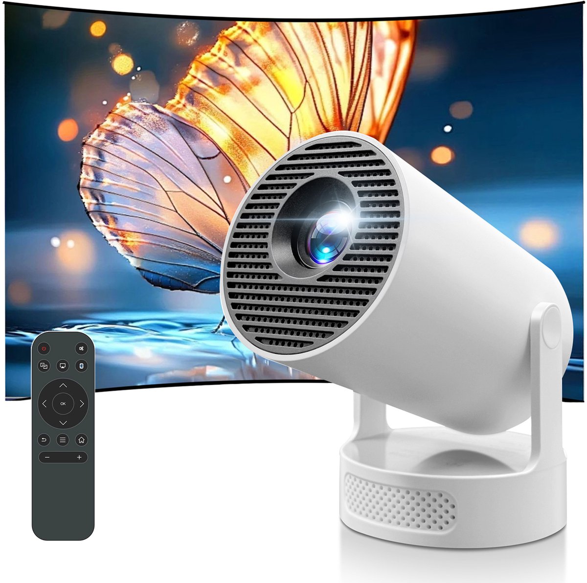 HY300 Smart Projector WiFi 6