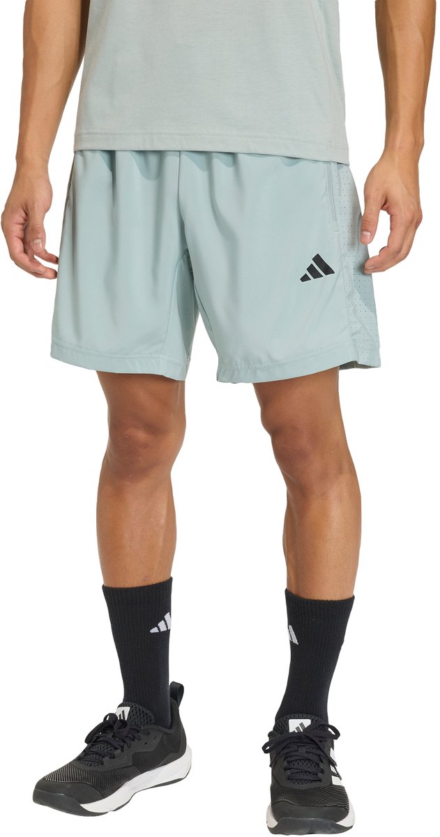 Adidas Performance Workout Essentials Base Woven Short Heren Groen