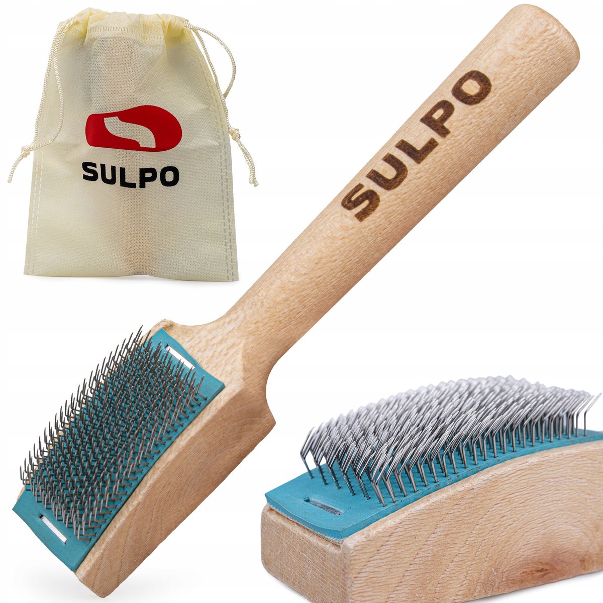 Dansschoen Borstel met Lederen Hoes - Voor Perfecte Grip