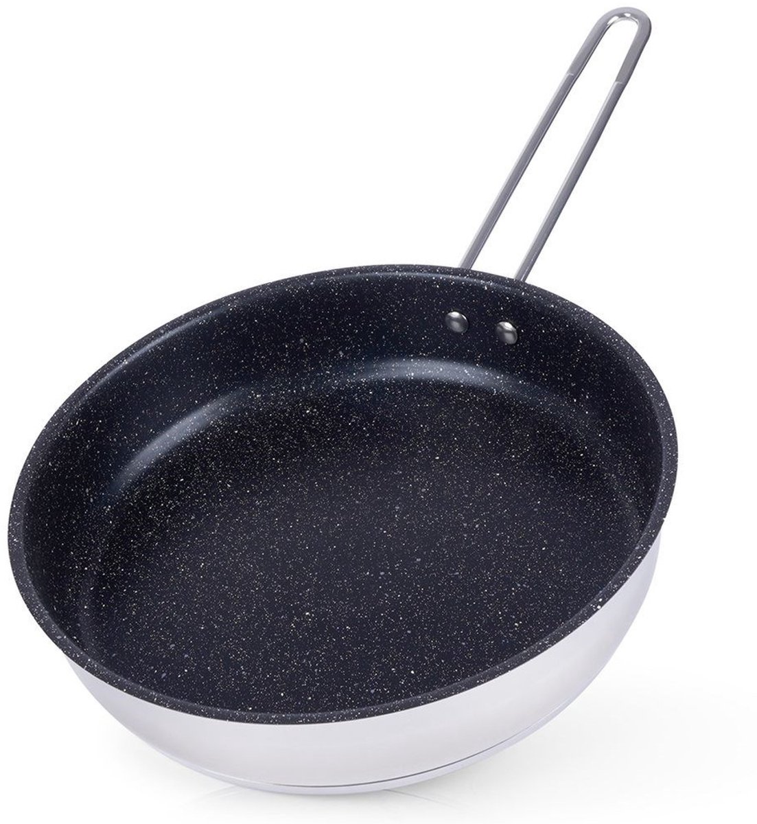 Orion Grande - Stalen Koekenpan - 26 cm - Granieten Coating - Geschikt Voor Alle Kookplakk