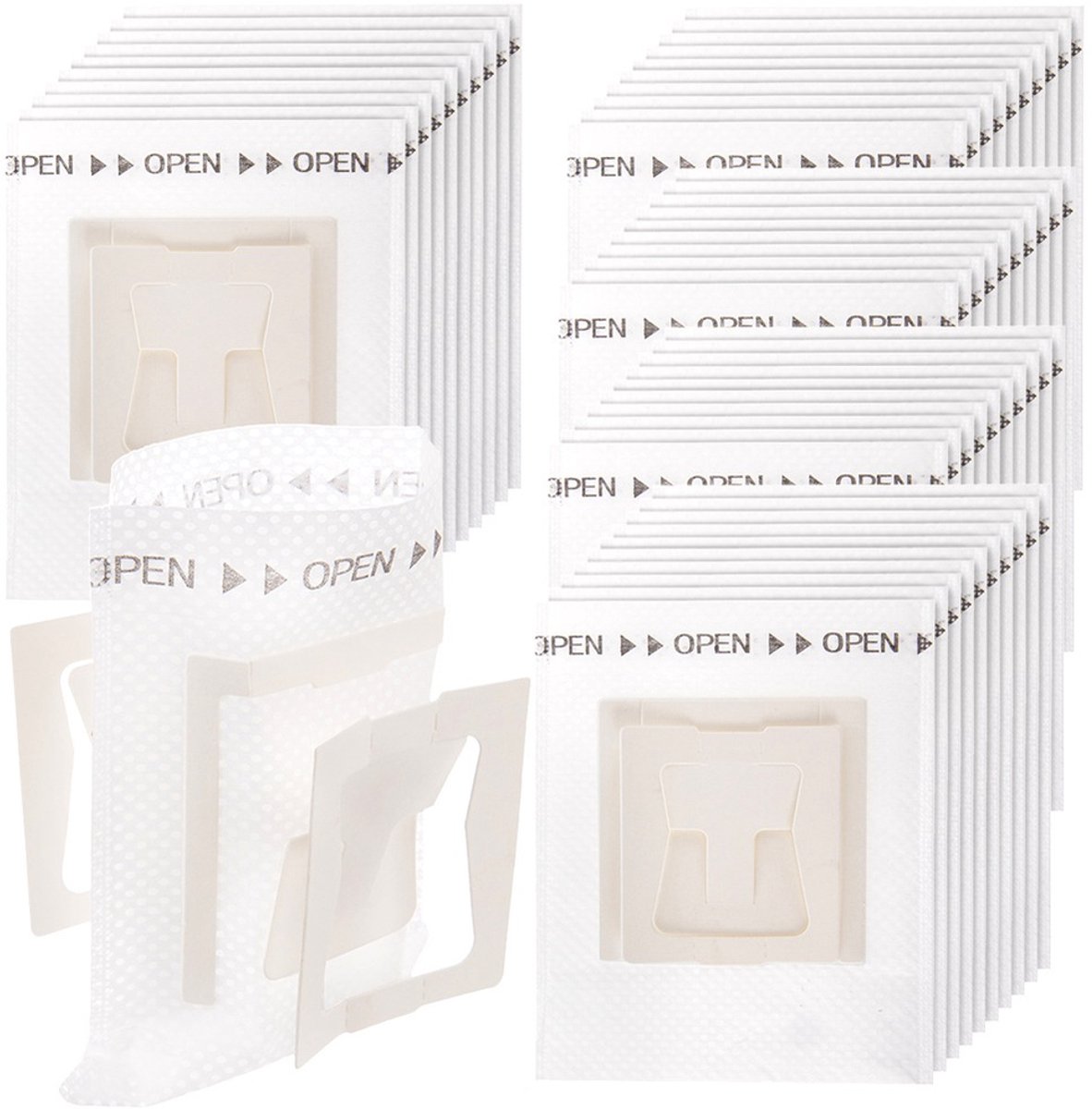 Orion - Koffie- en Theefilter - 50 Stuks - Wegwerp - Vezelvlies