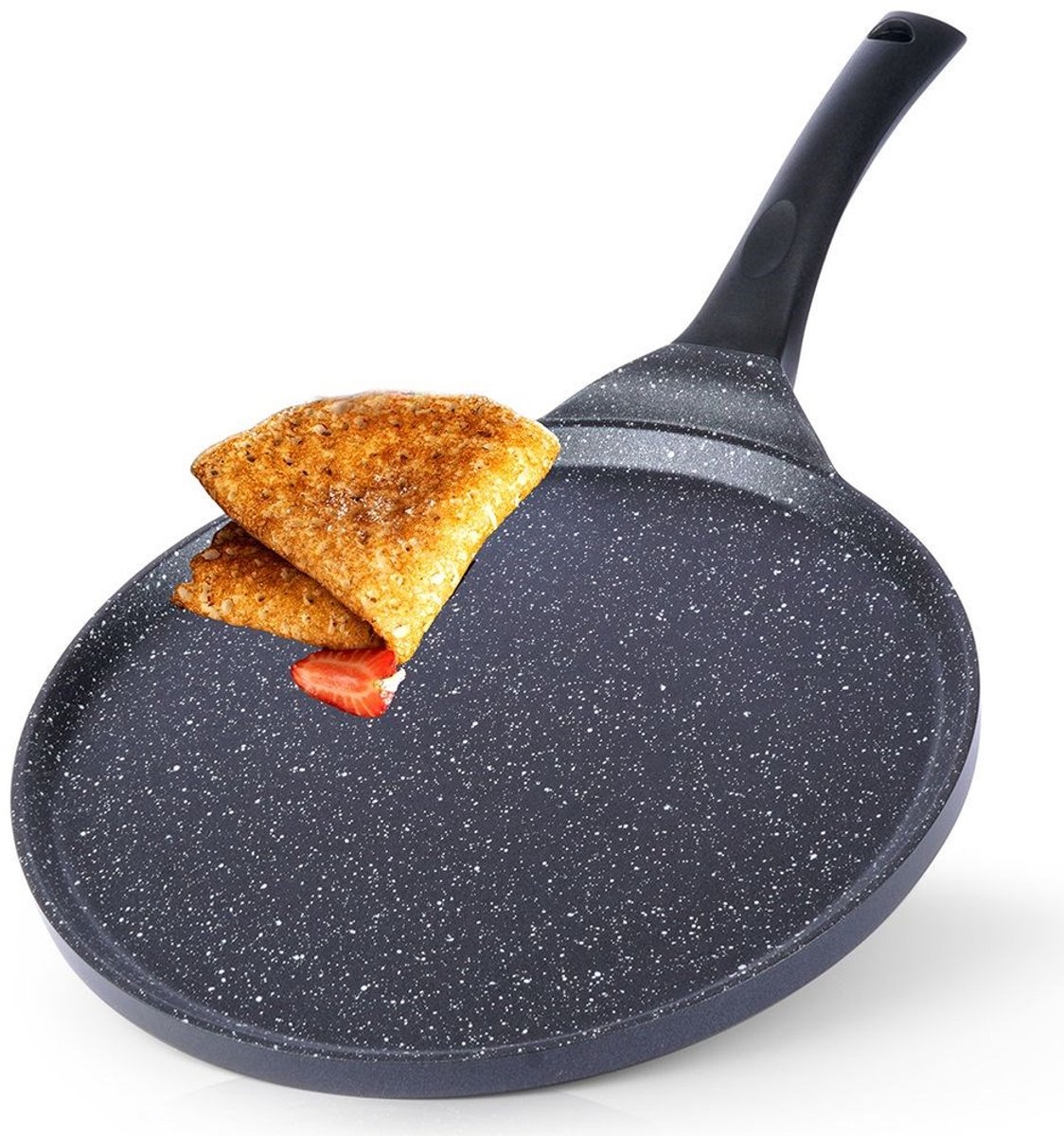 Orion GRANDE Serie - Granieten Pannenkoekenpan - 27 cm - Aluminium - Geschikt voor Inducti