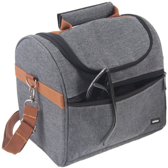 Koeltas Grijs 5,5 l - Lunchtas - Koeltasje - Geïsoleerde - Koelbox van KOEL — afbeelding 4
