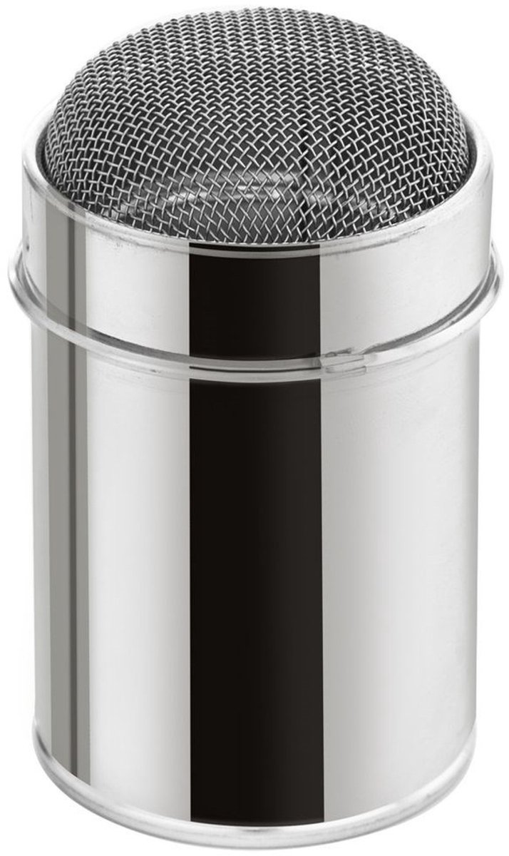 Orion - Roestvrijstalen Poederdoos - 180ml - Praktisch - Doos met Zeef