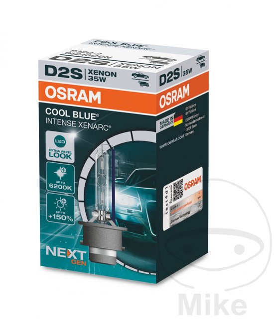 Osram Auto 66240CBN Xenonlamp Xenarc Cool Blue D2S 35 W