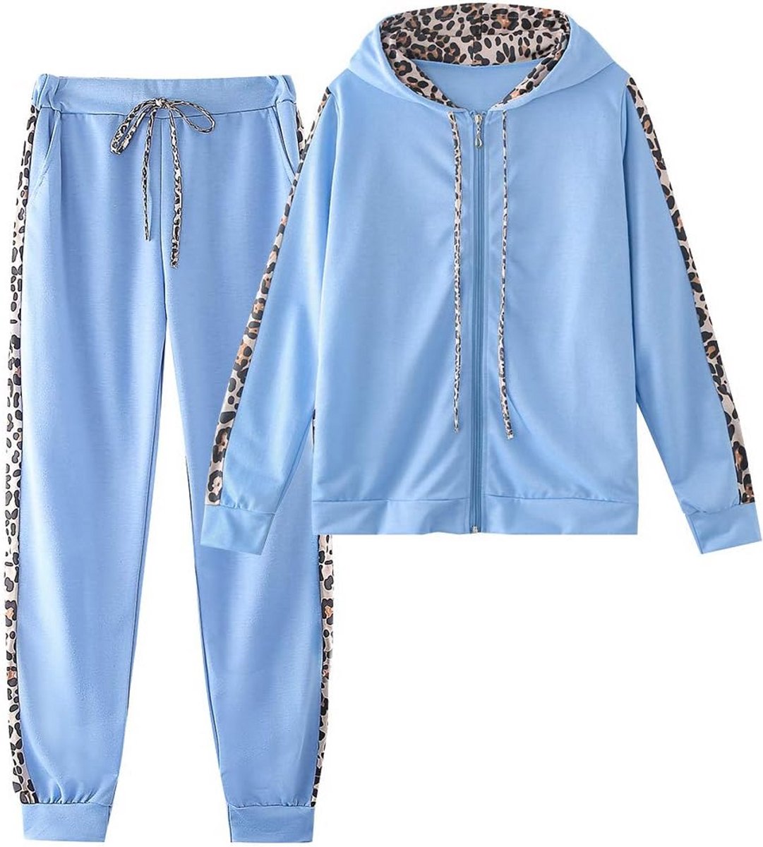 Dames Loungewear Trainingspak - Comfortabele Pullover & Joggingbroek