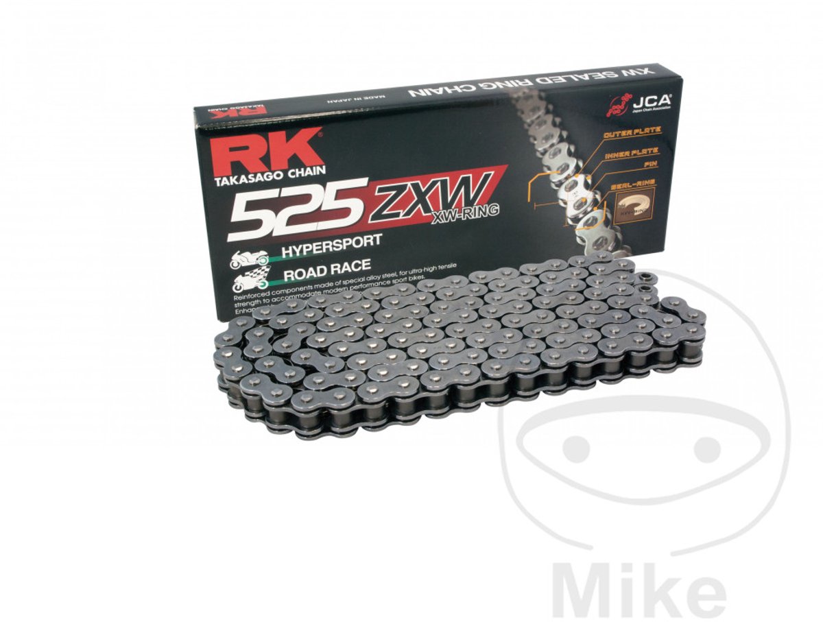 Rk 525zxw Rivet Ketting Grijs 108 Links