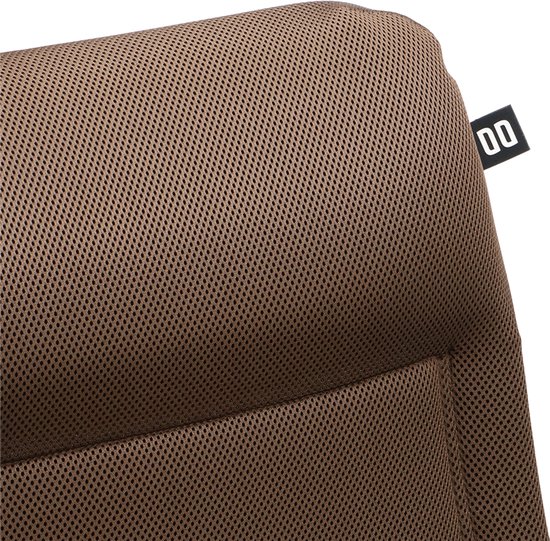 Travellife Barletta Standenstoel Comfort L Bruin - In 7 standen verstelbaar - Ventilerende en sneldrogende 2D mesh bekleding - Water- en uv-bestendig van Travellife — afbeelding 4