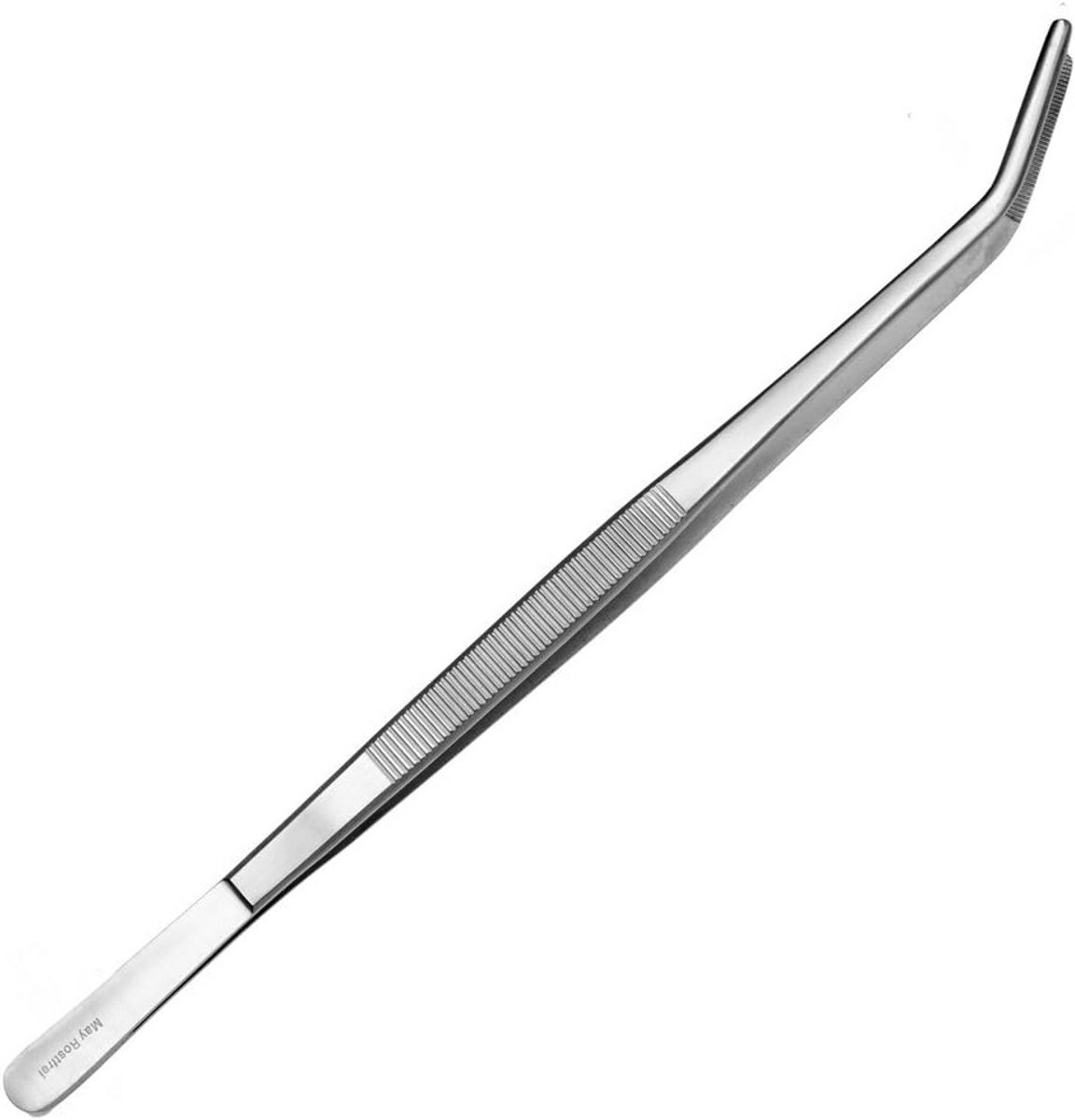 Gebogen Pincet 30 cm RVS - Precisie Pincet voor Modelbouw en Elektronica