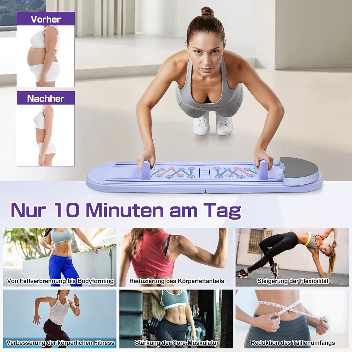 Pilates Opvouwbare Reformer 2025 (EAN: ...6917) - afbeelding 2