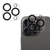 imoshion Camera Lens Protector - Geschikt voor Apple iPhone 16 Pro - 2 Pack - Zwart