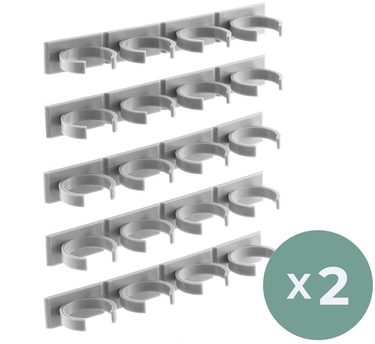 Pack Zelfklevend en Verdeelbaar Kruidenrek InnovaGoods (2 eenheden)