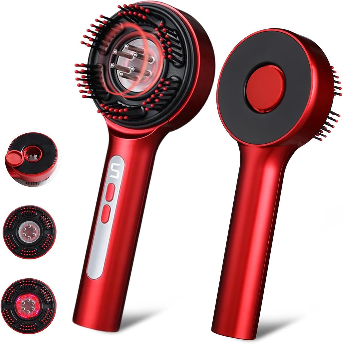 Rood Licht therapie - lichttherapie lamp - scalp massager - Scalp Massager Elektrisch - Haar Olie Applicator - Kalmerend - HaarBorstel- Rood