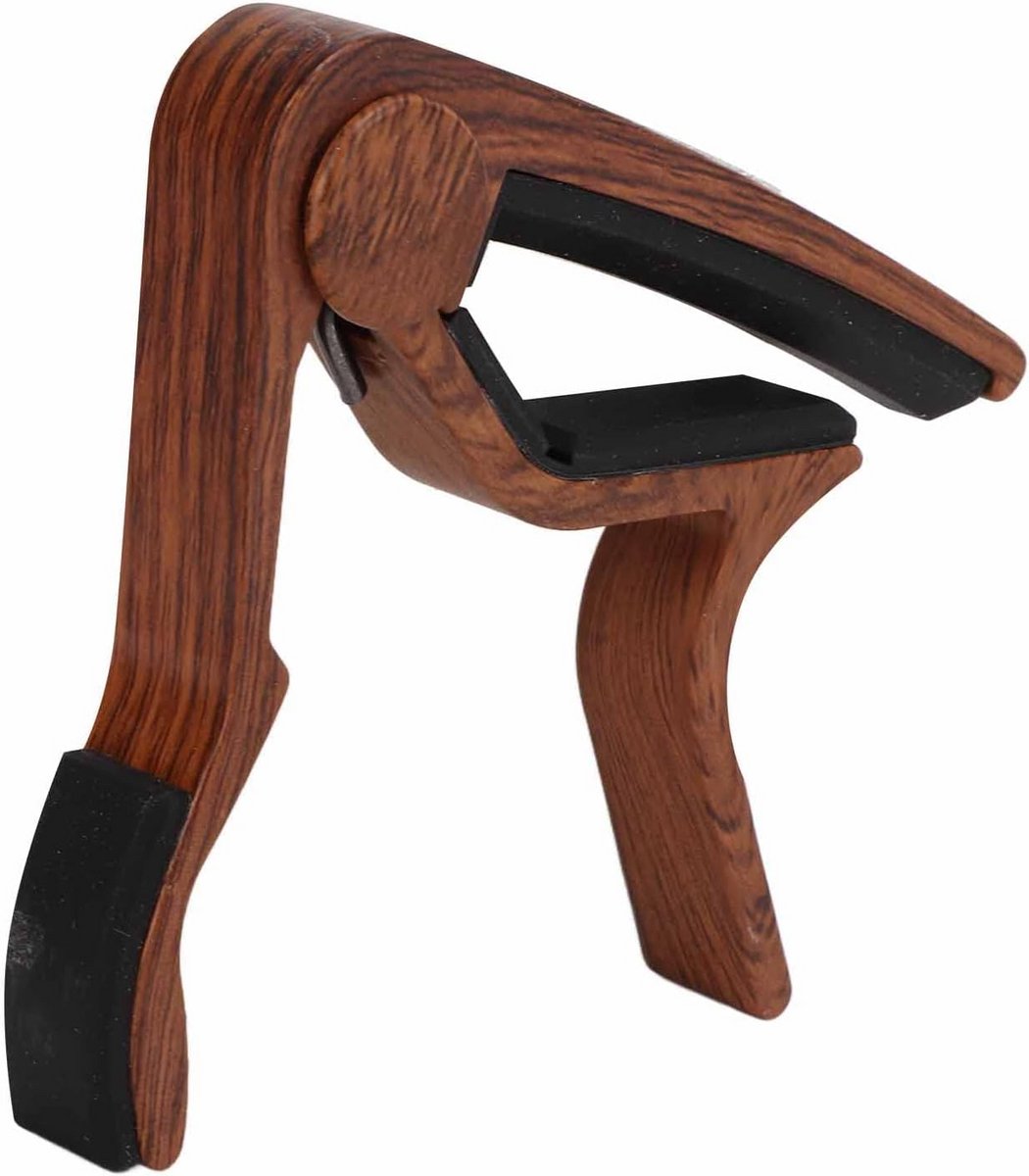Capo voor gitaar, banjo, mandoline en ukulele - stevige aluminiumlegering met 5 picks