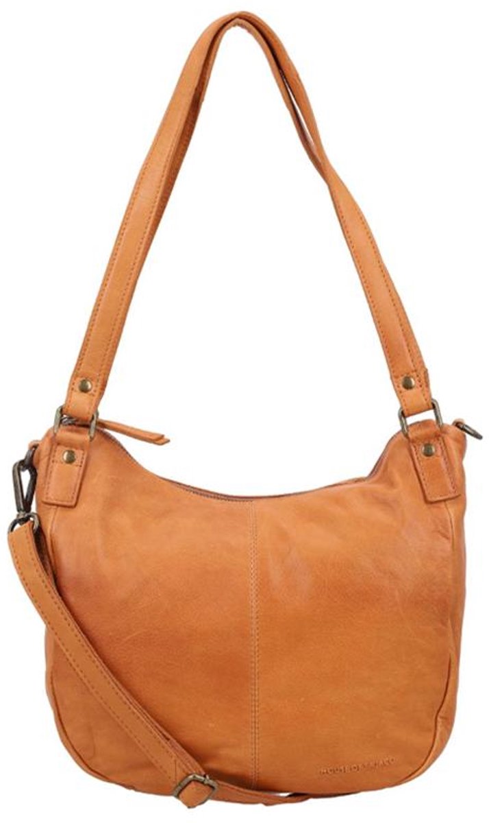 House of Sajaco House of Sajaco Crossbodytas Medium Dames - Leer - Cognac
