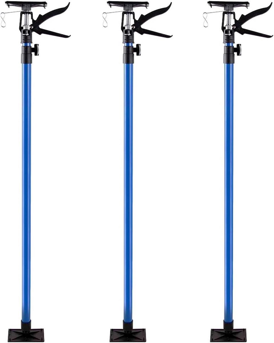 Telescopische Montagehulp voor Plafondmontage en Deurspanner, 115-290 cm