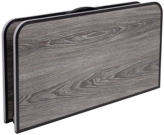 Brunner Elùtop Compack Square - Campingtafel 80 x 80 x 43/70 cm - Aluminium frame - Compact inklapbaar ontwerp van Merkloos — afbeelding 3