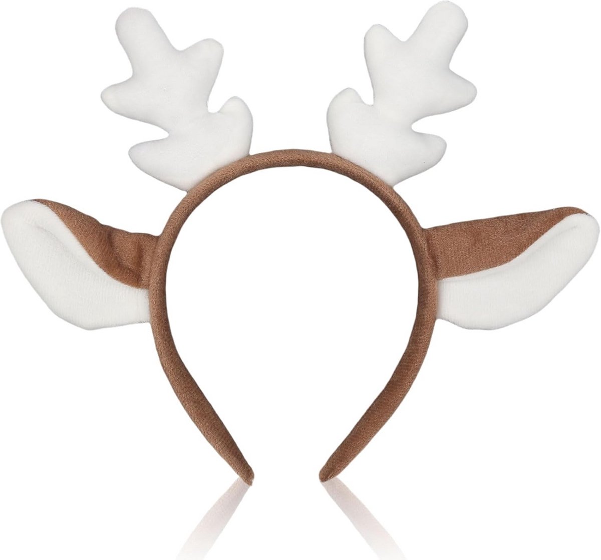 Feestelijke Kerst Hoofdband met Herten Gewei - Leuk Haaraccessoire voor Dames en Meisjes