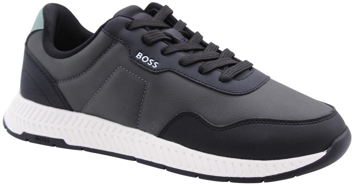 Hugo Boss - Schoenen - Grijs - Heren - Maat 45 -