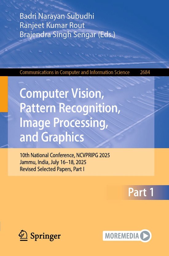 Springer Nature Proceedings Computer Science 1 - Computer Vi ... - cover